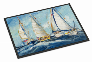 Sailboat Art by Jean McKee Mat - 615872939664