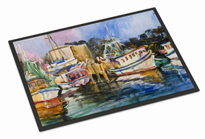 Shrimp Boat Art by Jean McKee Mat - 615872941551
