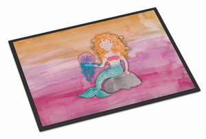Mermaid Watercolor Indoor or Outdoor Mat - 638508847713