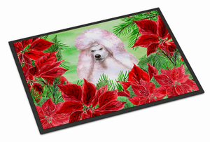 Poinsettas Dog Artwork Mat - 652259189267