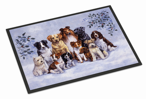 Dog Breed Themed Indoor or Outdoor Mat - 638508160225