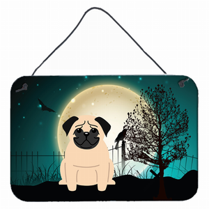 Halloween Scary Design with Dog Wall or Door Hanging Prints - 638508442017