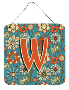 Flowers Initial Wall or Door Hanging Prints - 615872986316