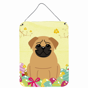 Easter Eggs Design with Dog Wall or Door Hanging Prints - 638508756107
