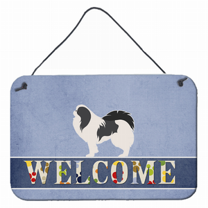 Welcome Sign with Dog Wall or Door Hanging Prints - 638508693334