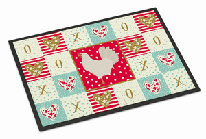 Chicken XOXO Mat - 194030293409