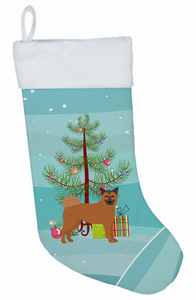 Christmas Tree and Dog on Christmas Stocking - 194030056325