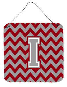 Monogram Letter Chevron Wall or Door Hanging Prints - 638508294937
