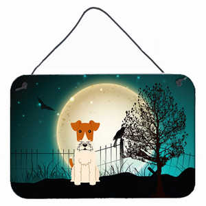 Halloween Scary Design with Dog Wall or Door Hanging Prints - 638508442949