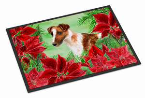 Poinsettas Dog Artwork Mat - 652259190287