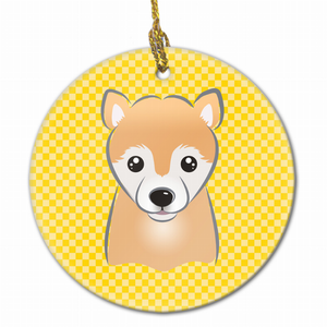 Dog Portrait on Ceramic Ornament - 615872870356