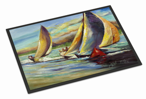 Sailboat Art by Jean McKee Mat - 615872939961