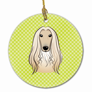 Dog Portrait on Ceramic Ornament - 615872908875