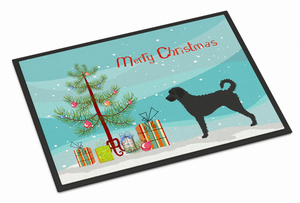 Merry Christmas Tree Dog Indoor or Outdoor Mat - 638508994356