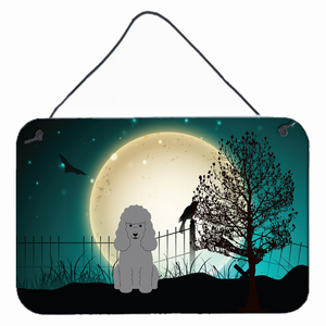 Halloween Scary Design with Dog Wall or Door Hanging Prints - 638508442611