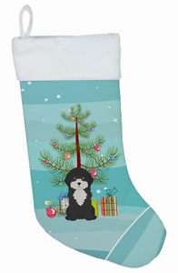 Christmas Tree and Dog on Christmas Stocking - 194030055373