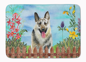 Spring Dog Art Machine Washable Memory Foam Mat - 652259183449