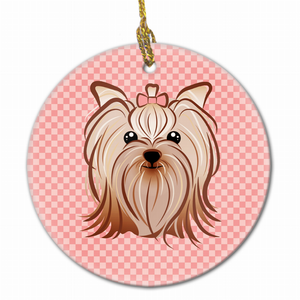Dog Portrait on Ceramic Ornament - 615872870400