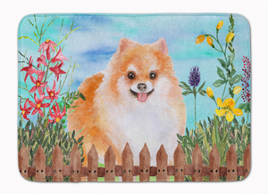 Spring Dog Art Machine Washable Memory Foam Mat - 652259184118