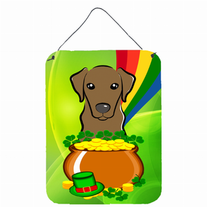 St. Patrick's Day Design with Dog Wall or Door Hanging Prints - 638508211354