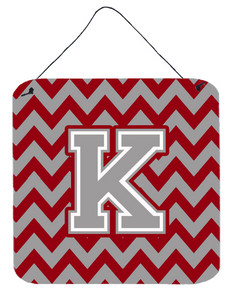 Monogram Letter Chevron Wall or Door Hanging Prints - 638508294951