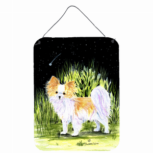Starry Night Dog Art Wall or Door Hanging Prints - 615872612611