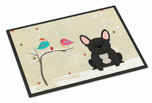 Christmas Presents Between Friends Dog Art Indoor or Outdoor Mat - 638508411051