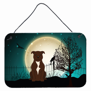 Halloween Scary Design with Dog Wall or Door Hanging Prints - 638508442413