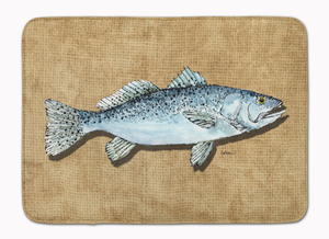 Fish Machine Washable Memory Foam Mat - 638508629340