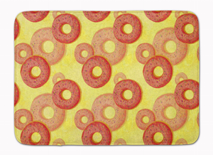 Watercolor Themed Art Machine Washable Memory Foam Mat - 638508889171