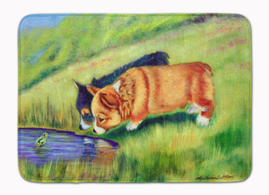 Dog Art Machine Washable Memory Foam Mat - 638508625915