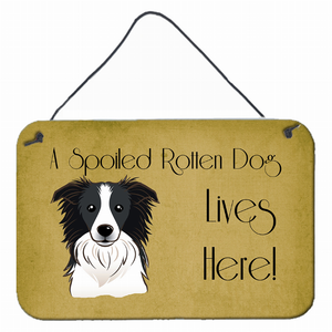 Dog Lives Here Design Wall or Door Hanging Prints - 638508005281