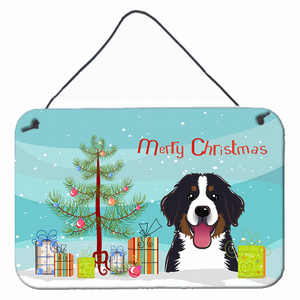 Christmas Tree and Dog Art Wall or Door Hanging Prints - 638508144027