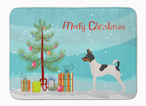 Merry Christmas Tree Dog Machine Washable Memory Foam Mat - 638508998095