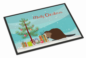 Animals Art Themed Christmas Indoor or Outdoor Mat - 652259122721