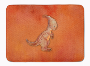 Dinosaur Watercolor Machine Washable Memory Foam Mat - 638508850911