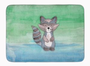 Animal Watercolor Art Machine Washable Memory Foam Mat - 638508851291