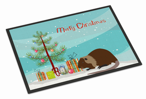 Animals Art Themed Christmas Indoor or Outdoor Mat - 652259122783