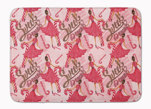 Watercolor Themed Art Machine Washable Memory Foam Mat - 638508889195