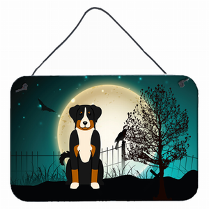 Halloween Scary Design with Dog Wall or Door Hanging Prints - 638508442369