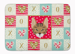 Cat Face XOXO Mat - 194030301074
