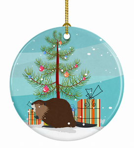 Animal Christmas Ceramic Ornament - 652259329847