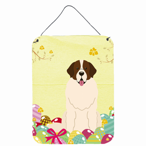 Easter Eggs Design with Dog Wall or Door Hanging Prints - 638508756305