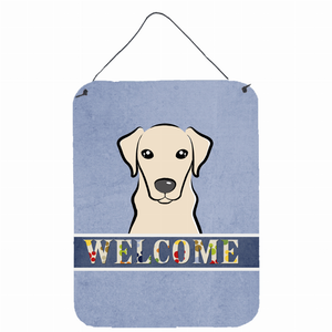 Welcome Design with Dog Wall or Door Hanging Prints - 638508006332