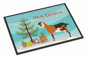 Goat Art Christmas Indoor or Outdoor Mat - 652259117604