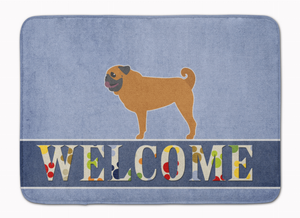 Dog Breed Print Machine Washable Memory Foam Welcome Mat - 638508703439