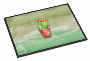 Cactus Watercolor Indoor or Outdoor Mat - 638508837806