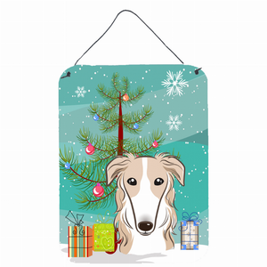 Christmas Tree and Dog Art Wall or Door Hanging Prints - 638508105141