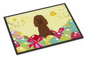 Easter Eggs Dog Art Indoor or Outdoor Mat - 638508776402