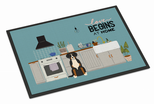 Dog Kitchen Scene Indoor or Outdoor Mat - 194030347348